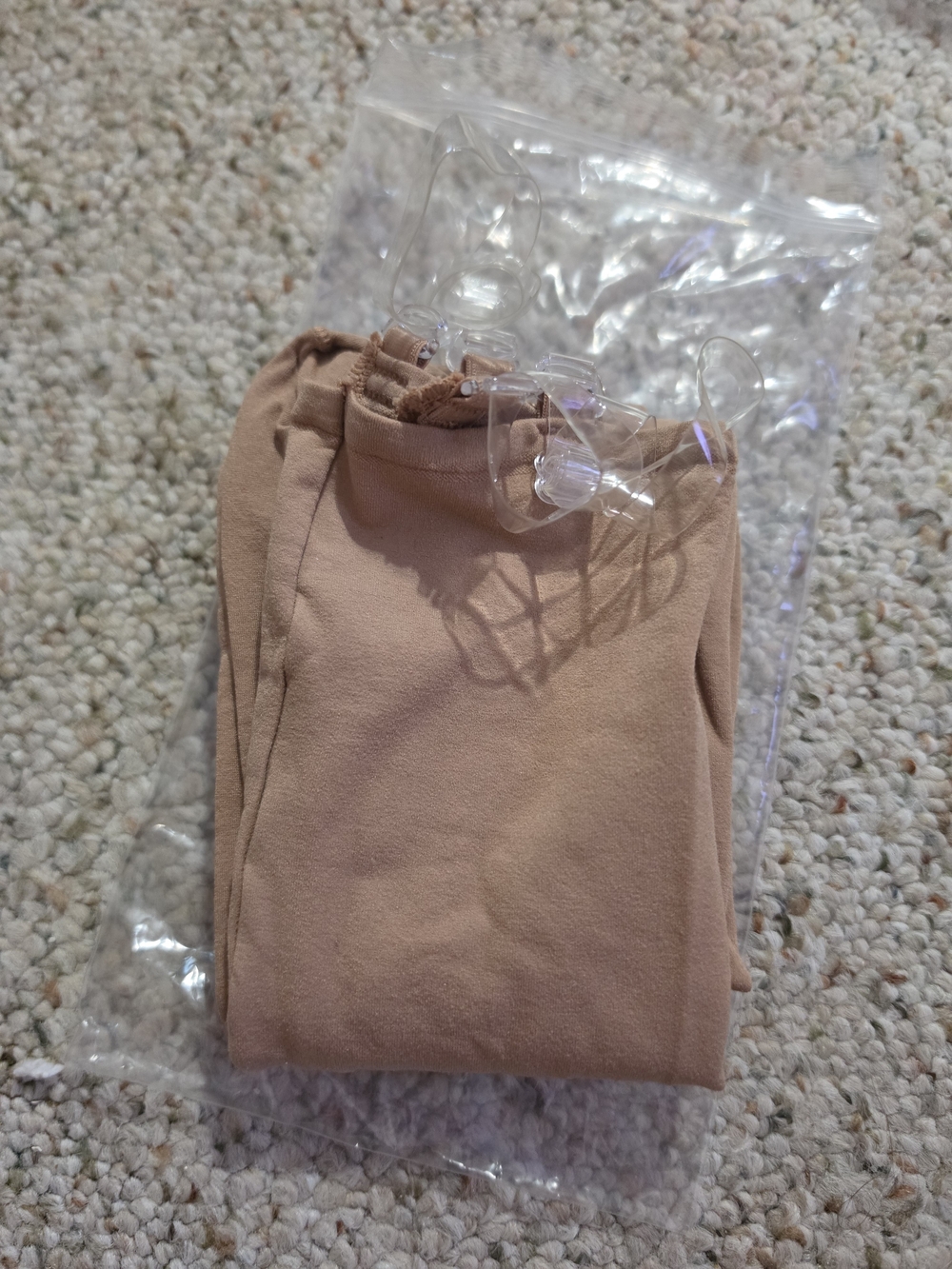 Capezio Convertible Body Tights- Tan
